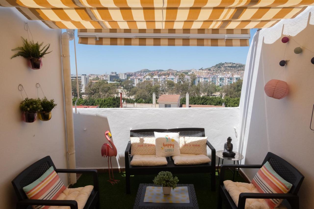 Penthouse City Center Private Terrace Wifi Málaga Extérieur photo