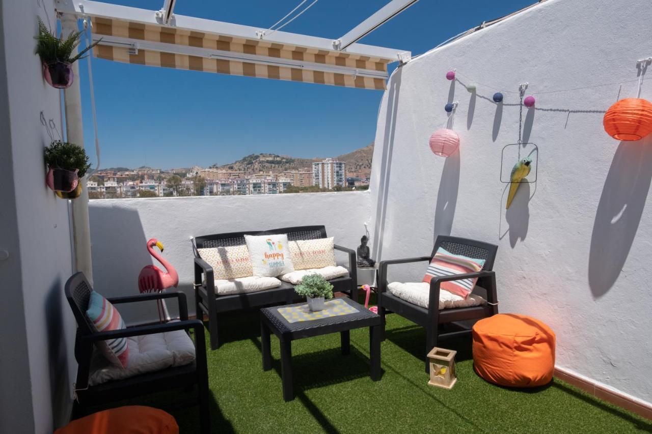 Penthouse City Center Private Terrace Wifi Málaga Extérieur photo